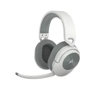 AUDÍFONOS 📡 WIRELESS GAMING CORSAIR HS-55  FOR 🖥️ PC | 🍏 Mac | 🎮 PS BLANCO